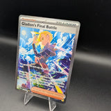 Pokémon TCG: Gladion's Final Battle 118/084 SIR Pitch Black ME05 Full Art Trainer NM