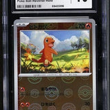 Pokémon TCG: 2023 Japanese 151 Charmander 004/165 Poke Ball Rev Holo CGC Gem Mint 10