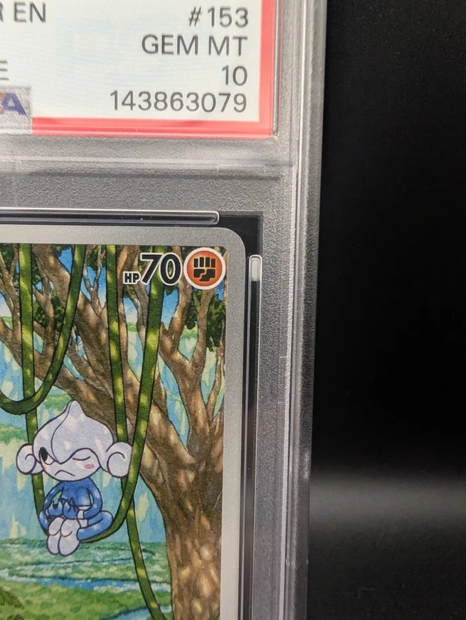 Pokémon TCG: 2024 Stellar Crown Meditite 153/142 Illustration Rare PSA 10 GEM MINT