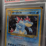 Pokémon TCG: 2000 Japanese Neo Genesis Feraligatr Holo #160 PSA 9 MINT