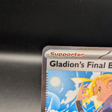 Pokémon TCG: Gladion's Final Battle 118/084 SIR Pitch Black ME05 Full Art Trainer NM