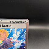 Pokémon TCG: Gladion's Final Battle 118/084 SIR Pitch Black ME05 Full Art Trainer NM