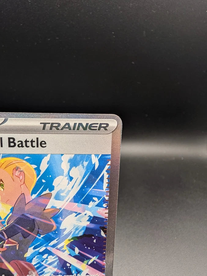 Pokémon TCG: Gladion's Final Battle 118/084 SIR Pitch Black ME05 Full Art Trainer NM
