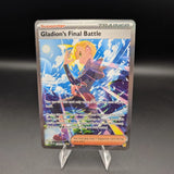 Pokémon TCG: Gladion's Final Battle 118/084 SIR Pitch Black ME05 Full Art Trainer NM