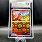 Pokémon TCG: 2023 Japanese 151 Charmander 004/165 Poke Ball Rev Holo CGC Gem Mint 10